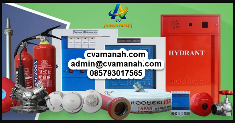 cv amanah specialist fire alarm hooseki bandung